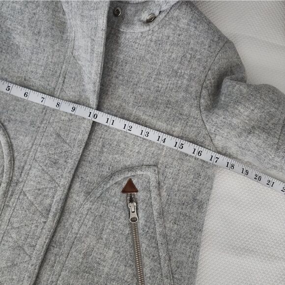 J crew chateau parka in ltalian stadium-cloth coat jacket without fur - Picture 7 of 14